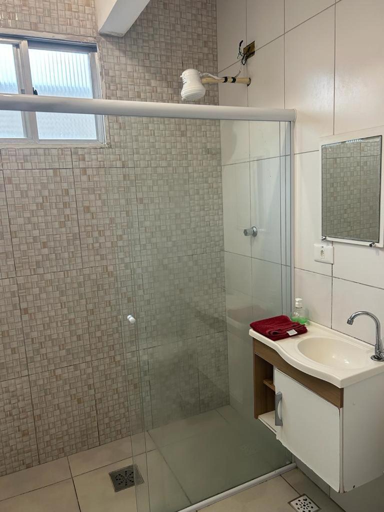 Апартаменти Apartamento A Um Minuto Da Praia Прая-Гранді Екстер'єр фото
